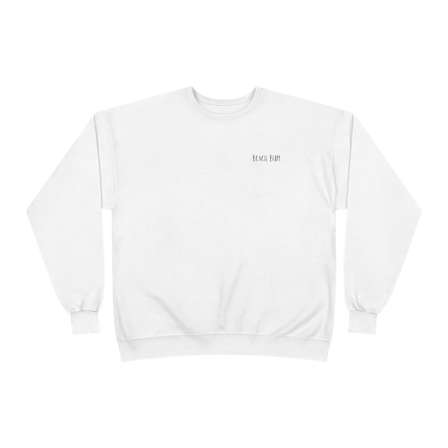 Beach Bum Labrador Eco-Friendly Sweatshirt, Perfect for Dog Lovers, Casual Wear, Summer Vibes, Beach Day, Gift for Pet Owners