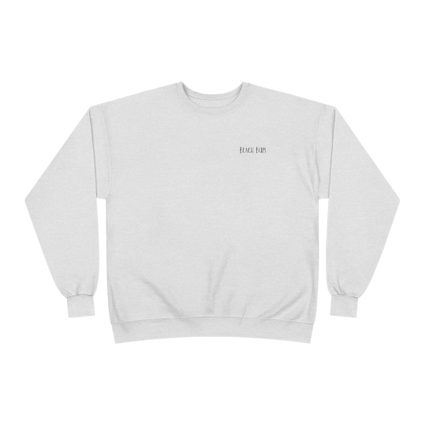 Beach Bum Labrador Eco-Friendly Sweatshirt, Perfect for Dog Lovers, Casual Wear, Summer Vibes, Beach Day, Gift for Pet Owners