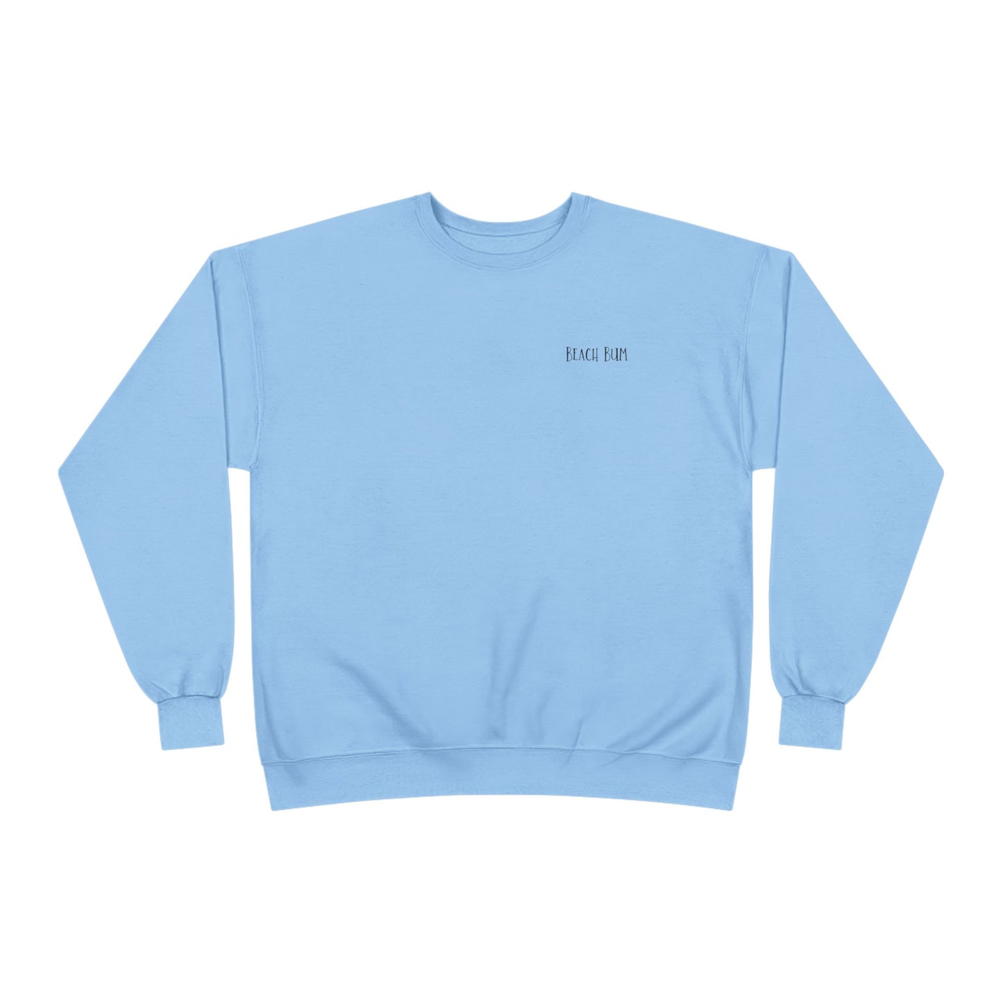 Beach Bum Labrador Eco-Friendly Sweatshirt, Perfect for Dog Lovers, Casual Wear, Summer Vibes, Beach Day, Gift for Pet Owners