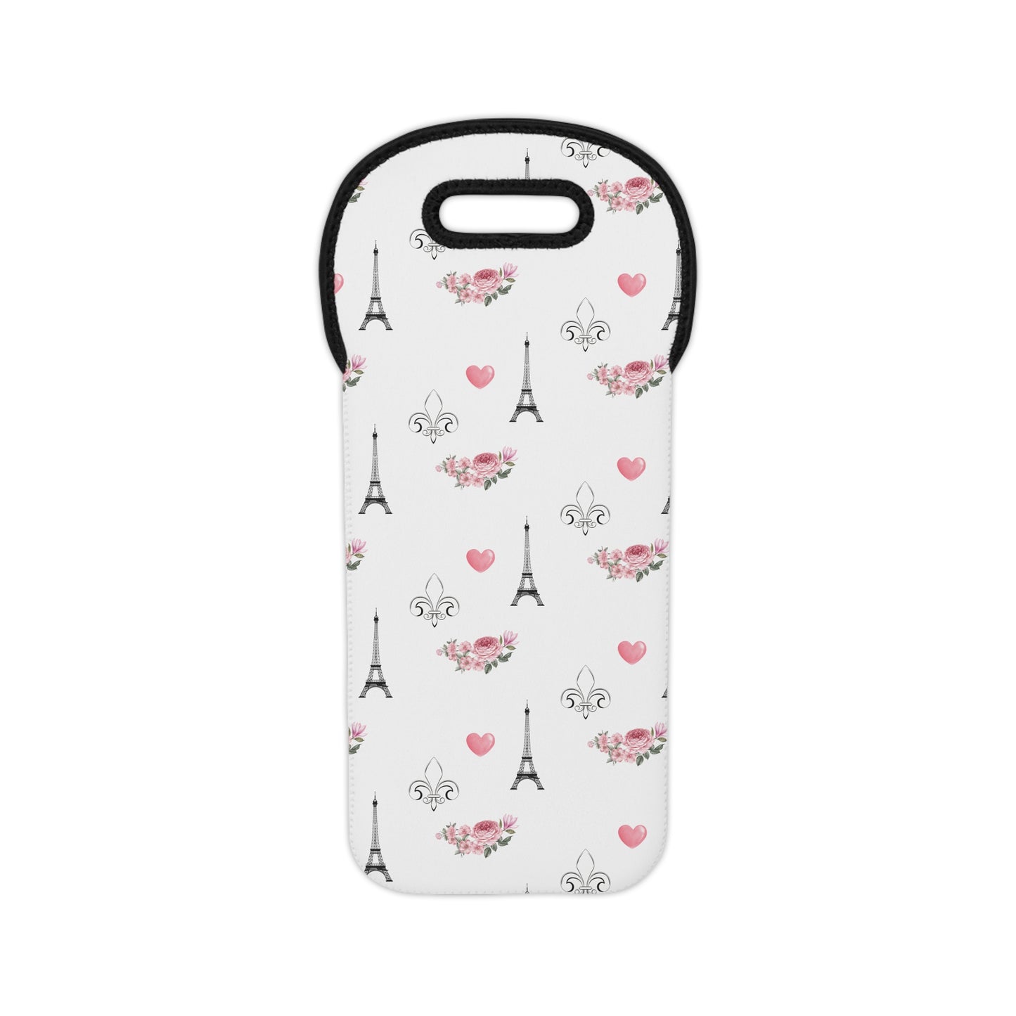 Chic Parisian Wine Tote Bag, Ideal for Picnics, Gifts, Wine Lovers, Bridal Showers, Celebrations, Grocery Shopping