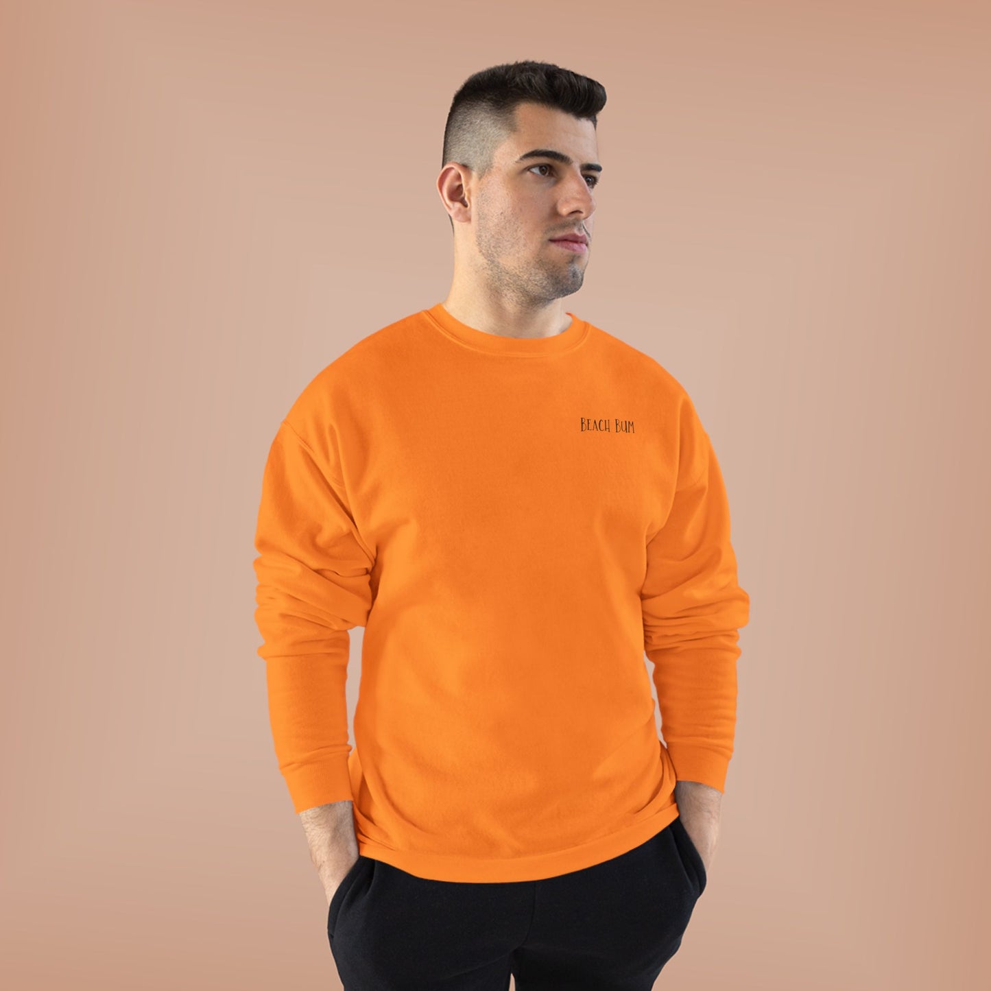 Beach Bum Labrador Eco-Friendly Sweatshirt, Perfect for Dog Lovers, Casual Wear, Summer Vibes, Beach Day, Gift for Pet Owners